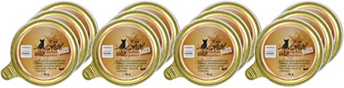 catz finefood Katzenfutter nass feine Filets No. 409 Pute & Kaninchen in Jelly - getreidefreies Nassfutter für Ihre Katze ohne Zucker - Katzennassfutter vom Feinste in Gelee, 85 g (12er Pack)