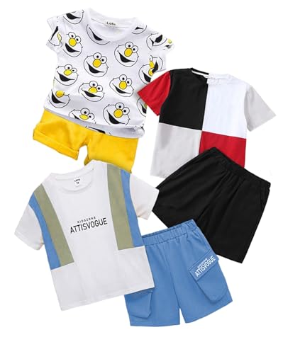 Image of Cotton Clothing Sets for Baby Boys & Baby Girls Kids Clothes for boys kids clothes for girls Printed Kids Clothing Sets (KDST87-KDST40-KDST10)