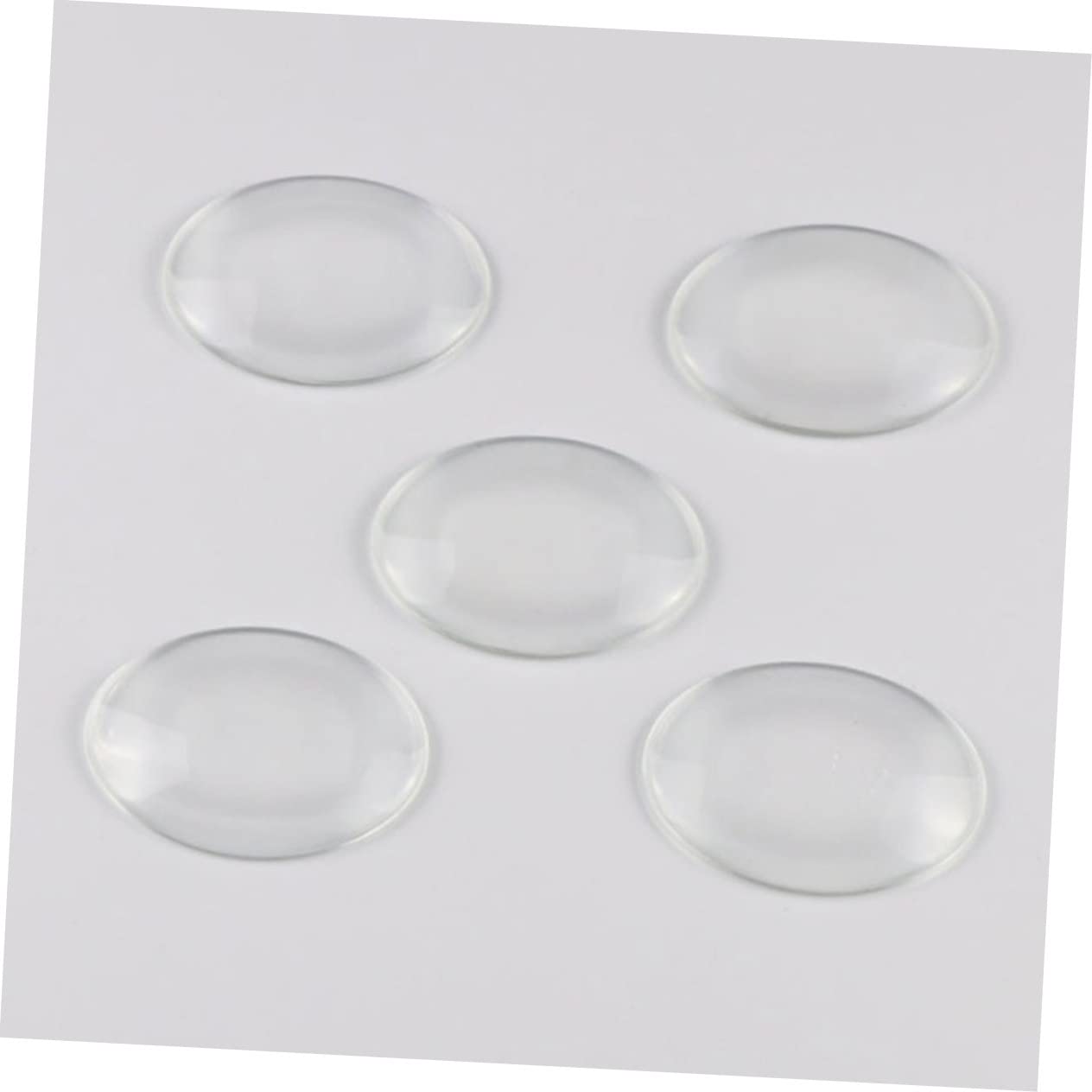 Glarks 48-teiliges Set Für Schmuckherstellung – Ovale & Quadratische Anhänger Mit Glas-Cabochons In Silber & Bronze
