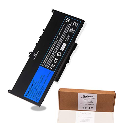 KingSener J60J5 Batterie d'Ordinateur Portable pour Dell Latitude E7270 E7470 Series MC34Y 0MC34Y R1V85 451-BBSX 451-BBSY 55WH Cover