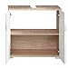 trendteam smart living Armario bajo de lavabo para baño Set One, 60...
