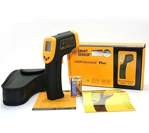 Handheld ar300 industria de la pistola Digital termómetro de infrarrojos -32 C ~ 400 C (-26 F ~ 752 F)