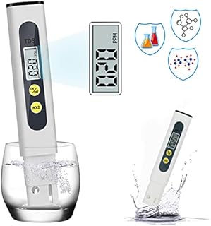 TDS Tester,TDS Meter Digital Water Tester,Water Quality Tester Filter Pen,0-9999 ppm,Accuracy Testing Water Quality for Drinking Water Purity Test, Swimming Pools, Aquariums, Etc.