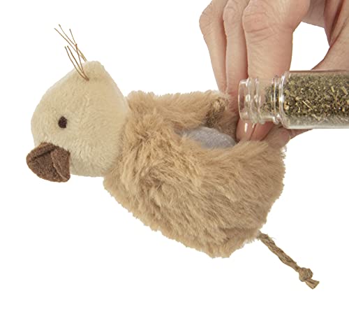 SmartyKat Madcap Mania Refillable Plush Catnip Cat Toy, Includes Catnip Tube - Randomly Selected Color, One Size - Image 5