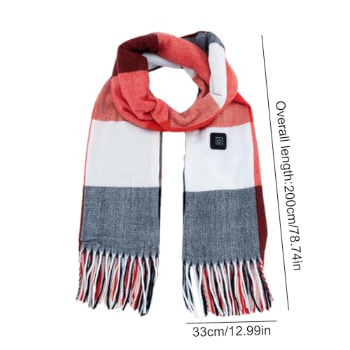 Bufanda calefactable lavable para aliviar el frío cervical en invierno 2