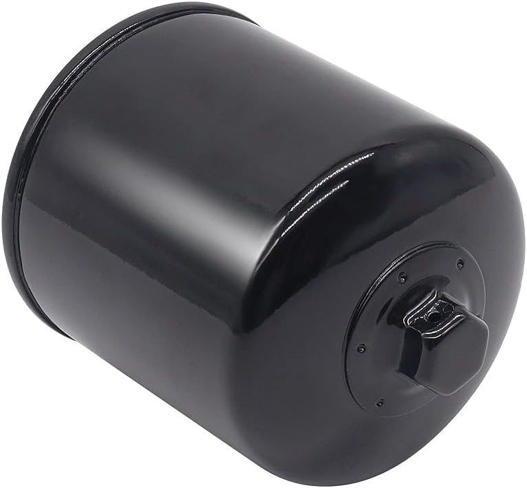 Premium Motorcycle Oil Filter Compatible with Harley Davidson Motorcycles Blackline Breakout Cross Bones CVO Road Glide Deluxe Dyna Electra Glide Electra Glide Low Fat Bob Low Rider, KN171B