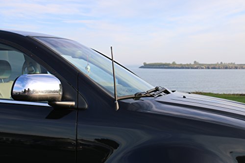 Antennamastsrus - 13 Inch All-Terrain Flexible Rubber Antenna Is Compatible With Jeep Wrangler Jk - Jl | Gladiator (2007-2023) - Spring Steel Internal Core #TOP7