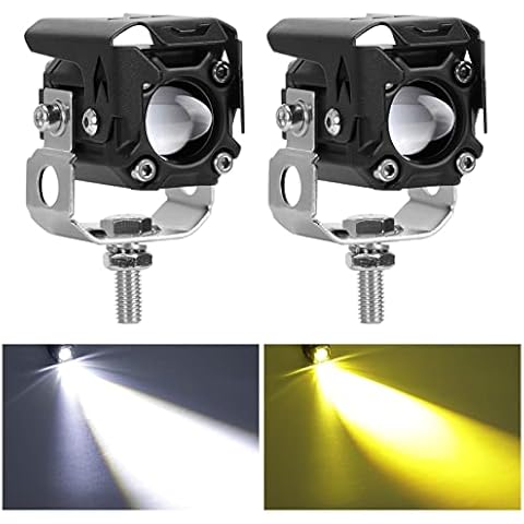 KAWELL 20W LED Driving Light Auxiliary Fog Light LED Spotlight LED Light Pods IP68 Waterproof Double Color LED Work Light for Motorcycle Off Road ATV UTV 4X4 SUV Truck Tractor Boat Cover