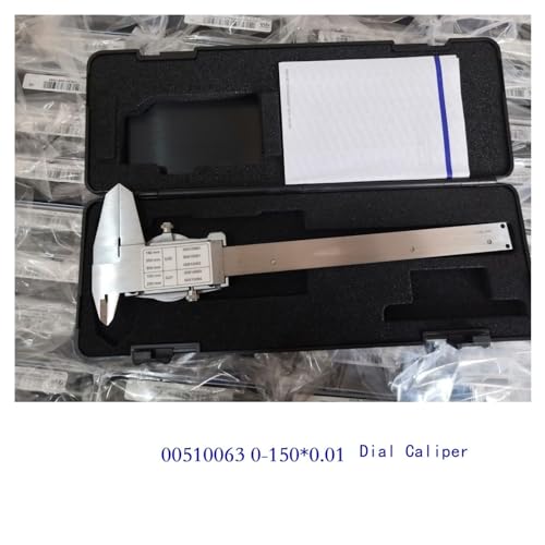 Calibrador de dial 0-150 calibre reloj 0.02mm herramienta medicion precisa 0-200 4