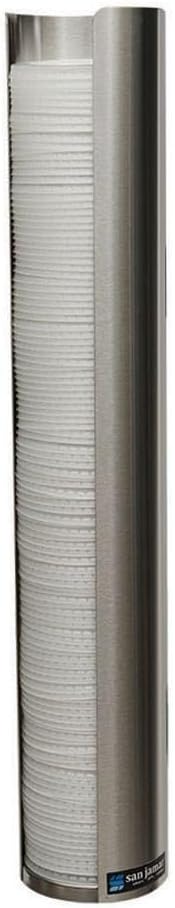 San Jamar L3400 Free Standing Lid Dispenser 12-24 oz.