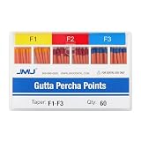 JMU Dental Gutta Percha Points #F1-F3 Assorted 60 Pcs/Pack