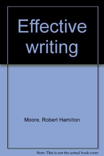 Effective writing B0007E85XI Book Cover