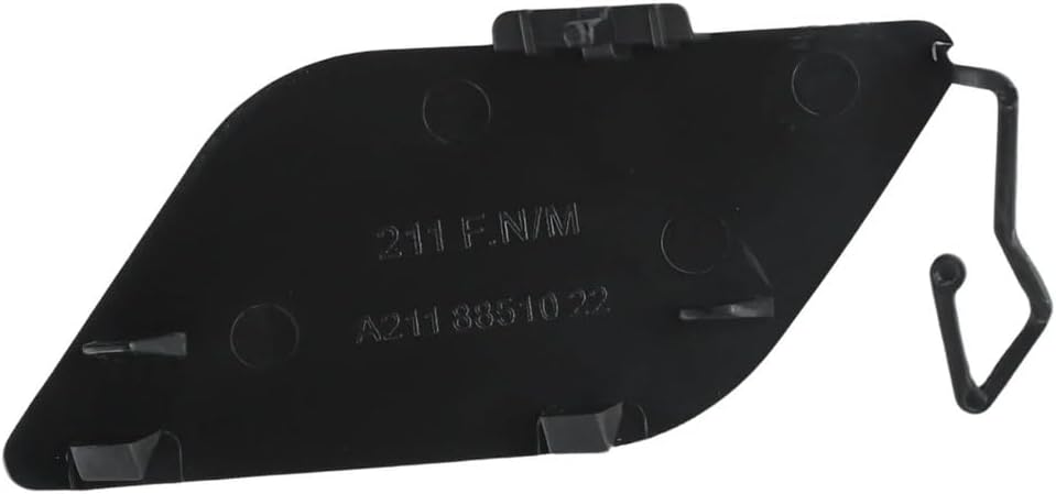 A2118851022 Front Former Bumper Tow Hook Cover Cap for Mercedes E Class W211 2007 2008 09 ABS Front Bumper Tow Hook Cover