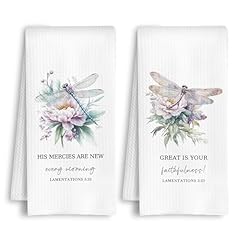 Lamentations 3:23 - Dragonfly and Peony