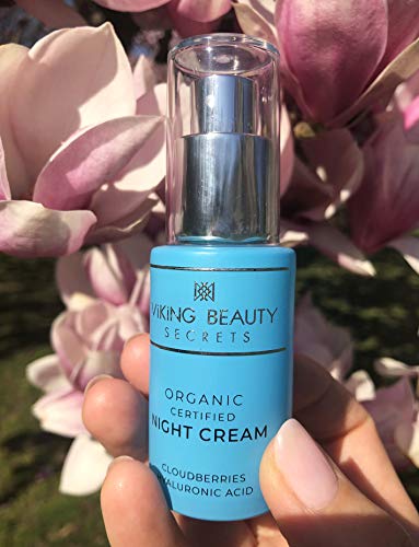 Viking Beauty Secrets Certified Organic Restorative Night Cream With Cloudberries And Hyaluronic Acid #TOP6