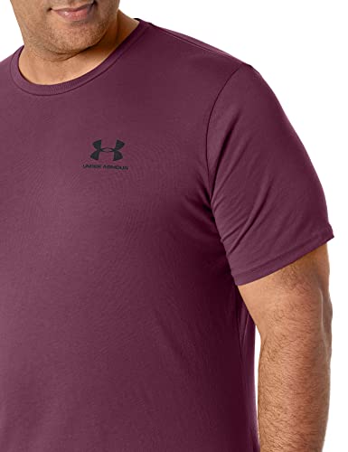 Image of Under Armour Men's Cotton Solid UA Sportstyle LC Short Sleeve | T-Shirt | 1326799-001