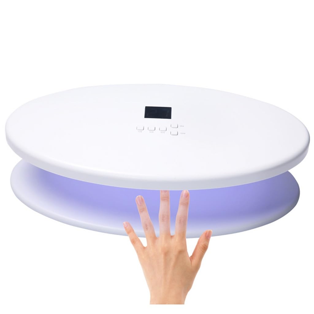 Lampada for Manicure Extra-Large Lampade for Terapia della Luce for Unghie Ad Altissima Potenza for Grandi Spazi