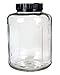 Kegco Carboy, 7 gallon, Transparent and black
