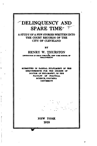 Delinquency and Spare Time