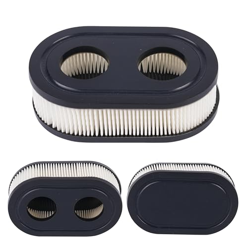 593260 Air Filter Compatible with Briggs & Stratton 550ex 675exi 725exi Series Engines Model and More, 798452 Air Cleaner Cartridge Filter Troy Bilt TB110 TB200 TB230 Lawnmower and More (3 Pack)