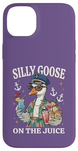 Silly Goose On The Juice �N���[�Y �D �N���[�Y �K�[���Y ���s �X�}�z�P�[�X iPhone 14 Plus �p