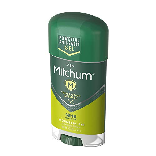 Mitchum Gel Anti-Perspirant And Deodorant For Men, Powerful Anti-Sweat Defense, Mountain Air 2.25 Oz (Pack Of 6) #TOP2