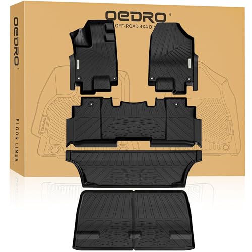 OEDRO Upgraded Floor Mats Fit for Honda Odyssey Mini Pessenger
