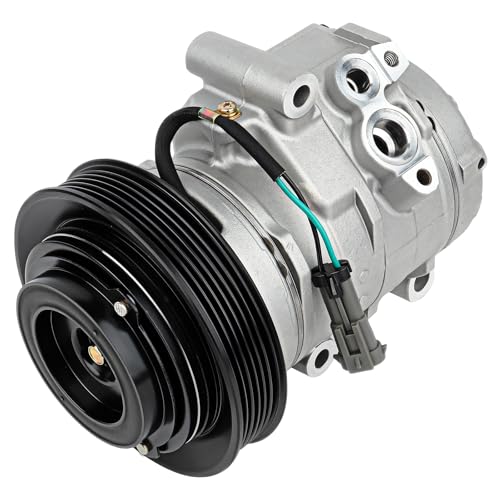 Image of SCITOO AC Compressor for Chevy for Colorado 3.7L 2007-2012 | Fast Cooling, Ultra Low Noise (≤72 dB) Air Conditioner Compressor for Summer, with Clutch, 1521194 1029025 1129025 1229025