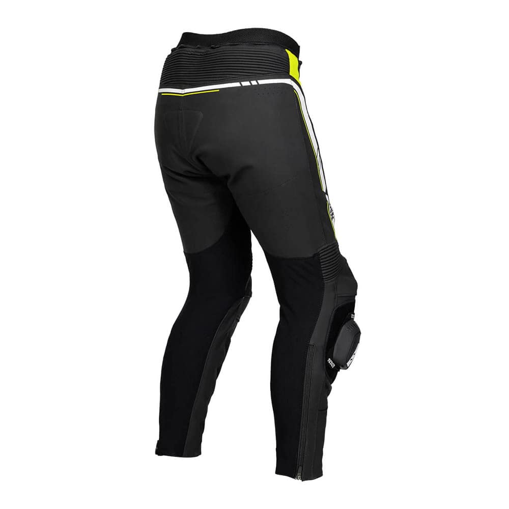 IXS Sport RS-700 2.0 Dwuczęściowy skórzany kombinezon motocyklowy, czarny/żółty/biały, Long 102