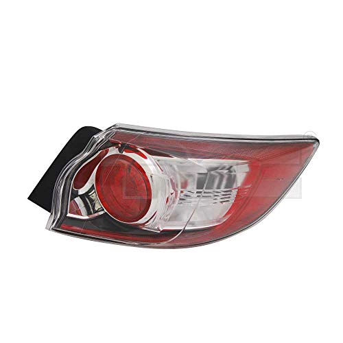 Feu arrière TYC 11-11583-01-2 sans support d ampoule pour remplacement automobile