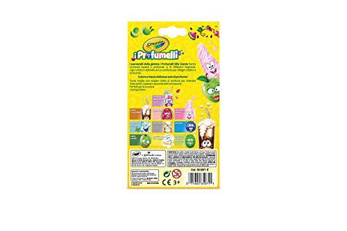 CRAYOLA I Profumelli Pennarelli Lavabili Profumati, Punta Media, per Scuola e Tempo Libero, Colori Assortiti, 10 Pezzi, 58-5071 - immagine 4