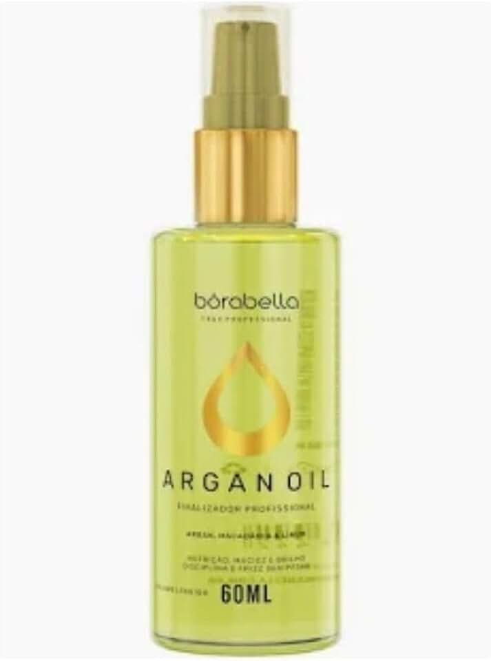 Óleo de Argan e Macadâmia Reparador de Pontas 60ml - Borabella