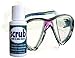 JAWS JUST ADD WATER SOLUTIONS Jaws, Scrub Mask & Slate Cleaner for Diving Masks and Underwater Slates with Quick Spit Antifog Spray Combo Pack, Alcohol & Bleach Free