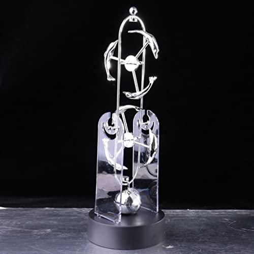 Image of AUGEN Balancing Pendulum Durable Metal Innovative Stress Relief Toy for Home Office Desktop Gift Decoration (1 Piece, 7579B5)