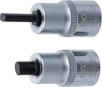 BGS 6455 | Spreiz-Einsatz-Satz für Federbeinklemmung | 2-tlg. | 12,5 mm (1/2\) | 5 x 7 mm + 5,5 x 8,2 mm | Radlagergehäuse-Spreizer | Aufspreizer