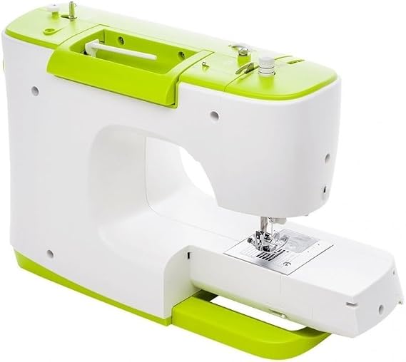 Necchi NC-102D Computer Sewing Machine - 200 Stitch Programs 8 Automatic Buttonholes Horizontal Gripper LCD Display LED Lighting & Start/Stop Function