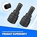 DYEKNEE Pack-2 Car Heater Cooling Water Hose Connector, 2.99