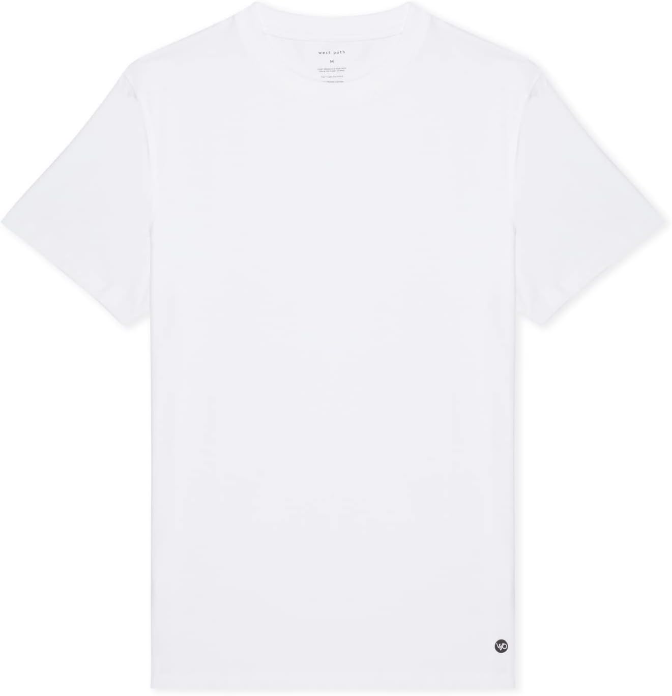 Mens Organic T Shirt White | Fair Trade T-Shirt| 100% Cotton Tee | Eco Friendly | Plain White