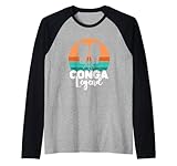 Gráfico Conga Drum para amantes y fanáticos de los instrumentos musicales de percusión. Diseño de tocador de tambor Conga para músicos tocando instrumentos musicales exóticos de Cuba. Ideal para todos los impresionantes músicos y jugadores de tabla que existen.