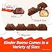 Kinder Bueno Milk Chocolate and Hazelnut Cream, Bulk 30 Pack, 2 Individually Wrapped Chocolate Bars Per Pack, 1.5 oz Each