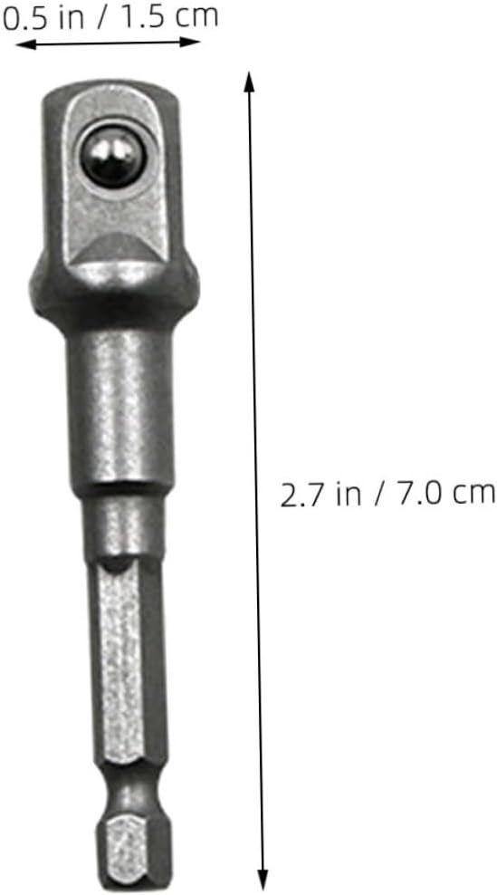 3pcs Power Tool Socket Adapter 65-73mm Metal for Power Drill