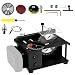 Mini Tischkreissäge Akku, 23000 U/min Tischkreissäge Klein Kompatibel mit Makita, Tischsäge Mini Kreissäge mit Flexibler Welle, 0-90° Schneiden, für Holz/Acryl/PCB Schleifen & Bohren (Ohne Akku)