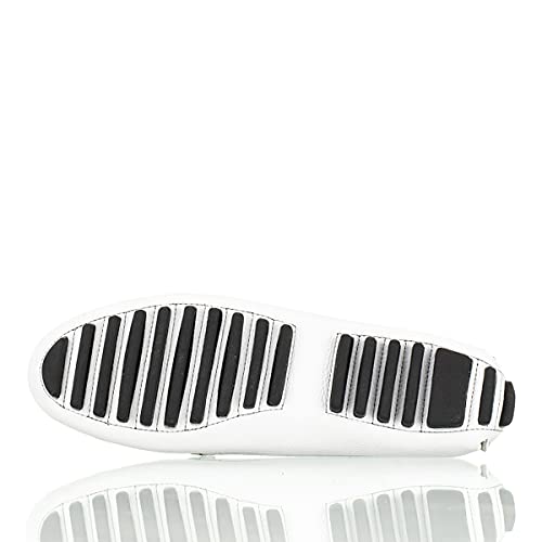 MOCASSIM DRIVE FEMININO SOFT COURO EXTERNO E INTERNO (FORRO) 15201 LECAS BRANCO (35, 15201 BRANCO)