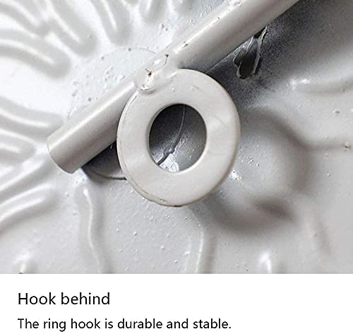 Piaolign Wall Art Decor Abstract Metal Flower Wall Art，Geometrically Designed Overlapped Circles Wall Sculpture, Multicolor,Modern Contemporary Geomentry Home Decor #TOP5