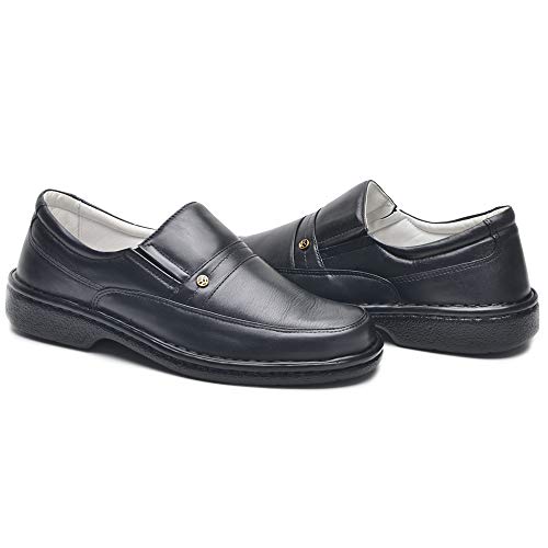 Sapato Social Preto Confort (br_footwear_size_system, adult, numeric, numeric_40)
