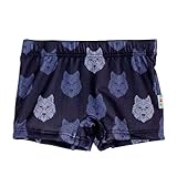 Babauba Badehose für Jungen in bunten Farben und Mustern I Schnelltrocknende Badehose für Kinder mit integrierter Kordel I Lustige Badehose für Jungen in den Größen 86/92 bis 134/163