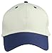 Plain Baseball Cap in Navy Blue and Stone Gray