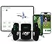 Swing Logic SLX Hybrid Mini Portable Golf Launch Monitor - Golf Ball Distance, Ball Speed, Club Head Speed, Smash Factor, Compact Golf Accessories and GPS Device with Swing Video Capture, App Included