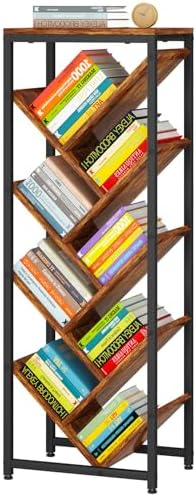 IBUYKE Estantería de Árbol de 9 Niveles,Estante de Pie para Libro...