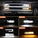 MOVOTOR LED Headlight Assembly 500% Bright Anti-glare Headlights with Welcome DRL Turn Signal Compatible with 1988-1998 Chevy GMC C/K 1500 2500 3500 Suburban Silverado Tahoe Yukon